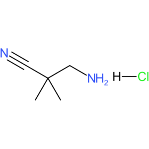 3-amino-2,2-dimethylpropanenitrile Hydrochloride (1:1)