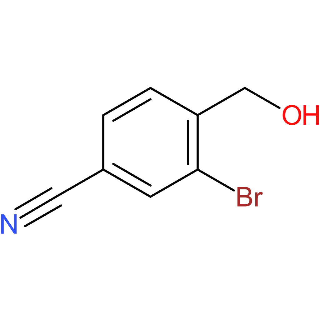 3-Bromo-4-(hydroxymethyl)benzonitrile