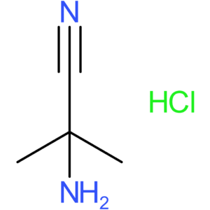 2-Amino-2-methylpropanenitrile hydrochloride