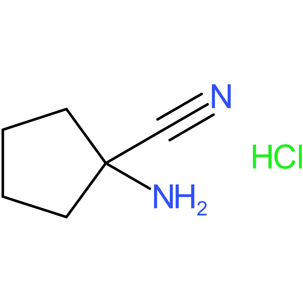 1-aminocyclopentanecarbonitrile hydrochloride