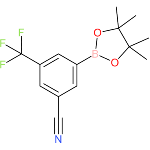3-(4,4,5,5-Tetramethyl-1,3,2-dioxaborolan-2-yl)-5-(trifluoromethyl)benzonitrile