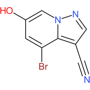 4-Bromo-6-hydroxypyrazolo[1,5-a]pyridine-3-carbonitrile