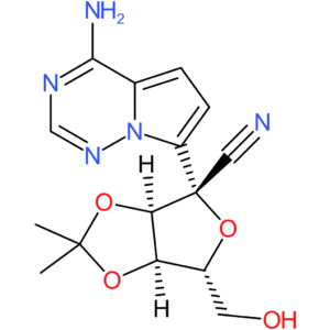 (3Ar,4R,6R,6aR)-4-(4-aminopyrrolo[2,1-f][1,2,4]triazin-7-yl)-6-(hydroxymethyl)-2,2-dimethyltetrahydrofuro[3,4-d][1,3]dioxole-4-carbonitrile