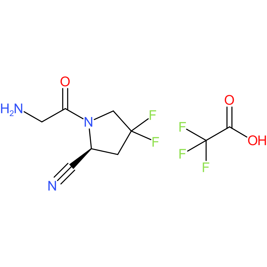(S)-1-(2-Aminoacetyl)-4,4-difluoropyrrolidine-2-carbonitrile 2,2,2-trifluoroacetate