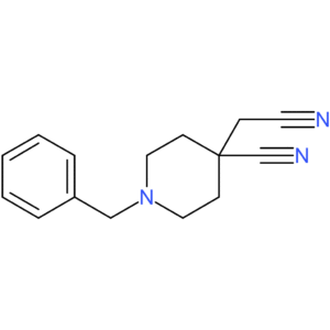 1-Benzyl-4-(cyanomethyl)piperidine-4-carbonitrile