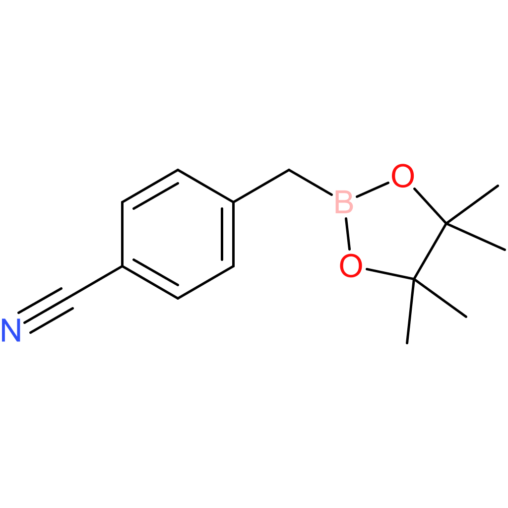 4-((4,4,5,5-Tetramethyl-1,3,2-dioxaborolan-2-yl)methyl)benzonitrile