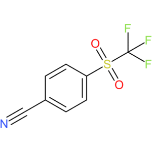 4-((Trifluoromethyl)sulfonyl)benzonitrile