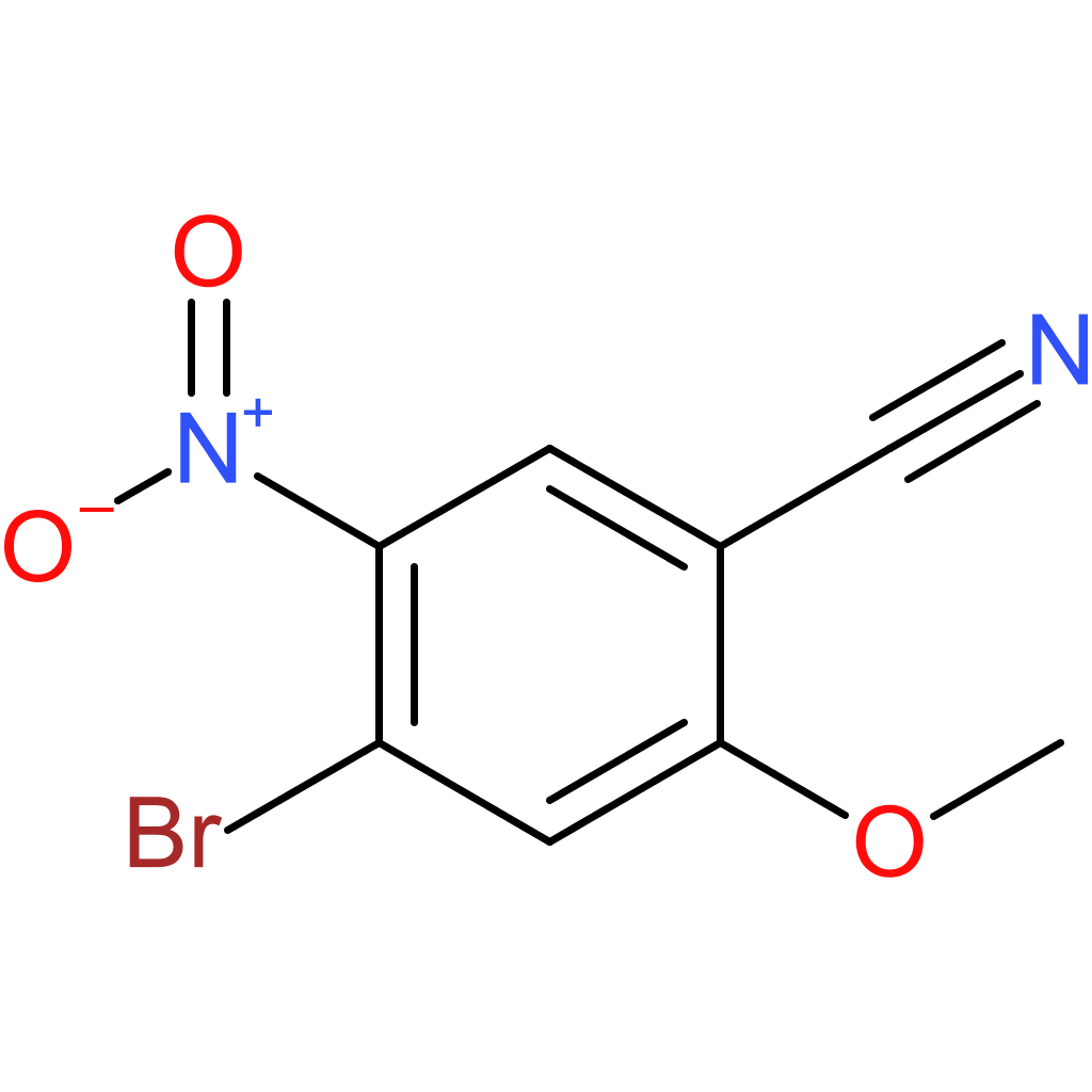 4-Bromo-2-methoxy-5-nitrobenzonitrile