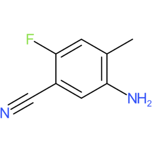5-amino-2-fluoro-4-methylbenzonitrile