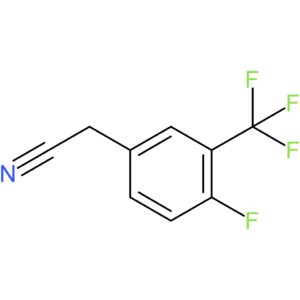 4-fluoro-3-(trifluoromethyl)phenylacetonitrile