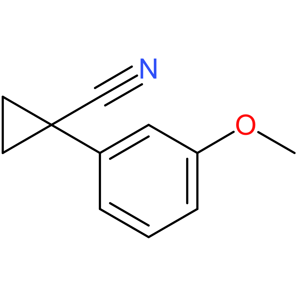 1-(3-Methoxyphenyl)cyclopropanecarbonitrile
