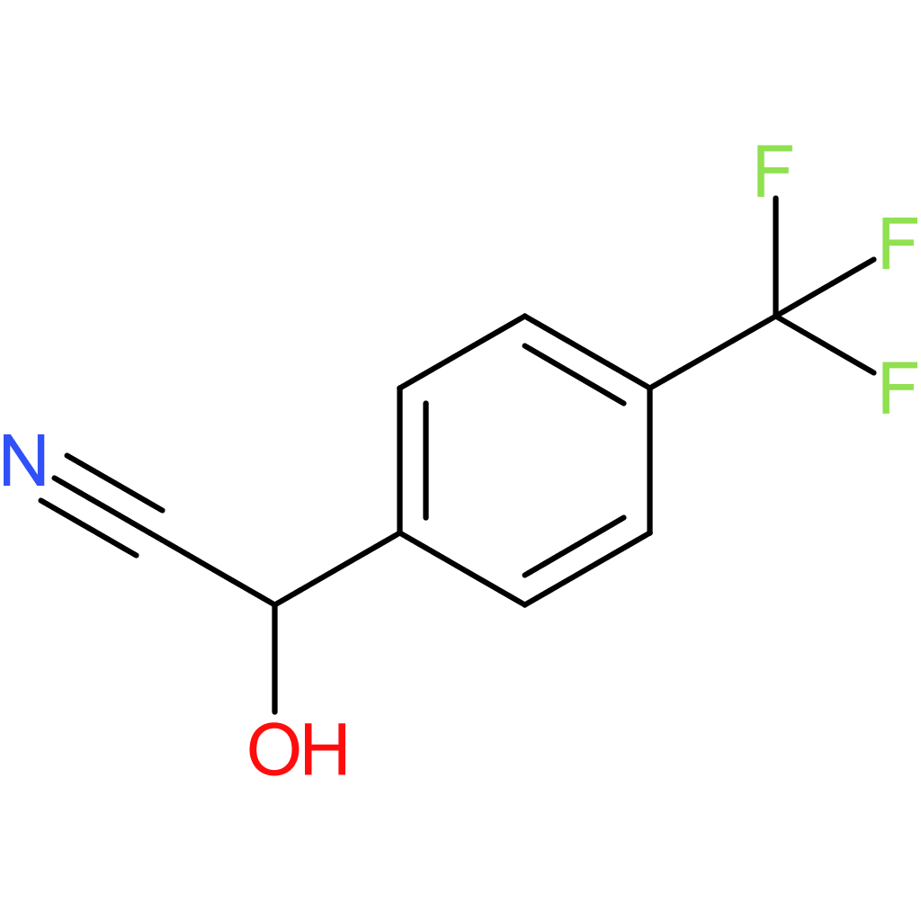 Benzeneacetonitrile, a-hydroxy-4-(trifluoromethyl)-