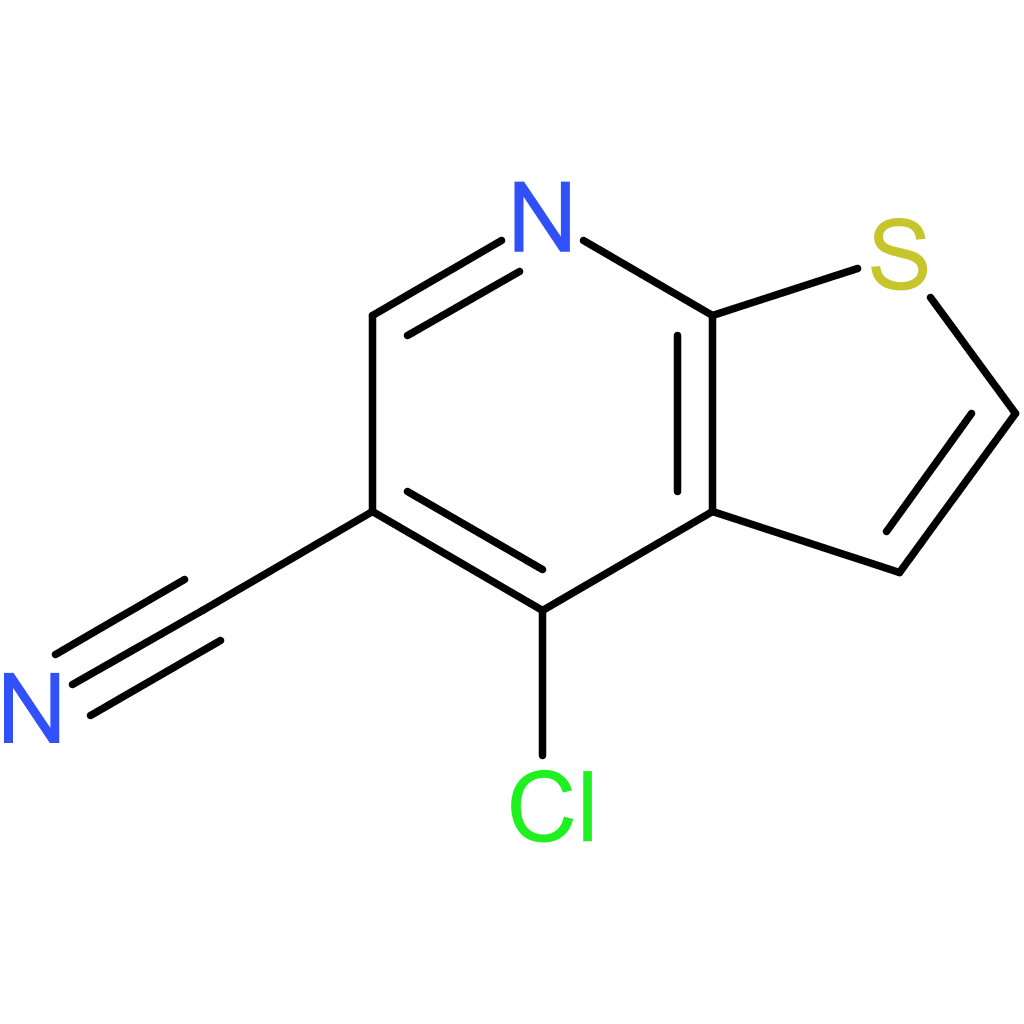 4-Chlorothieno[2,3-b]pyridine-5-carbonitrile