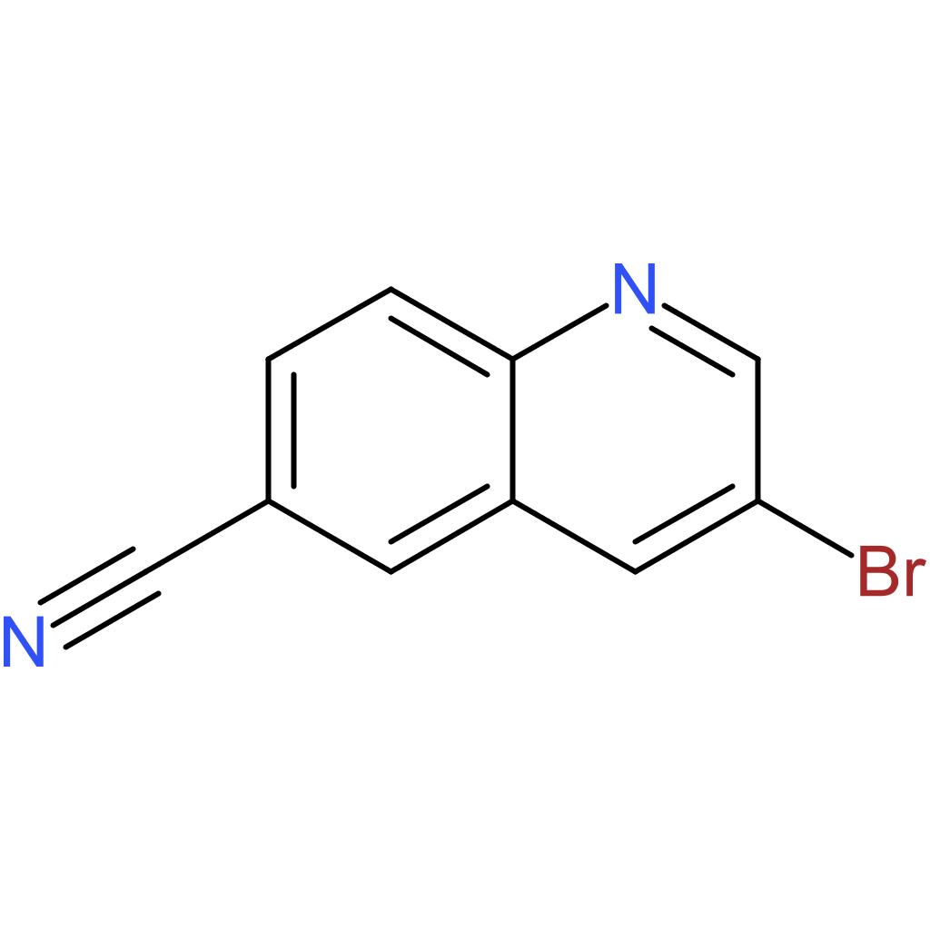 6-Quinolinecarbonitrile, 3-bromo-