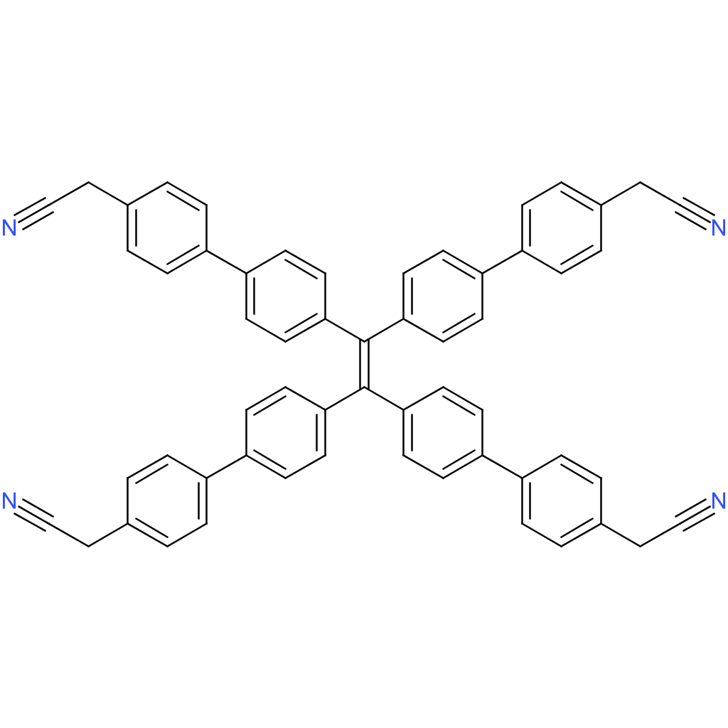 2,2′,2”,2”’-(Ethene-1,1,2,2-tetrayltetrakis([1,1′-biphenyl]-4′,4-diyl))tetraacetonitrile