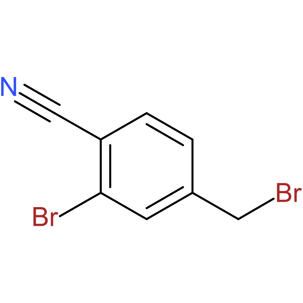 2-Bromo-4-(bromomethyl)benzonitrile