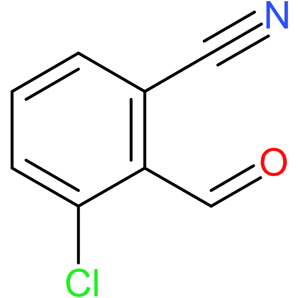 3-Chloro-2-formylbenzonitrile