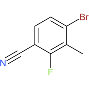4-Bromo-2-fluoro-3-methylbenzonitrile