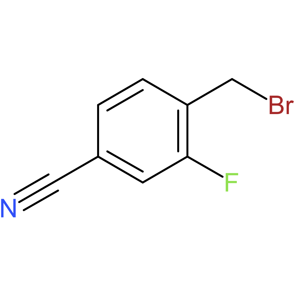 4-(Bromomethyl)-3-fluorobenzonitrile
