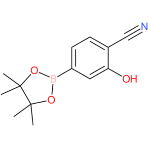 2-hydroxy-4-(4,4,5,5-tetramethyl-1,3,2-dioxaborolan-2-yl)benzonitrile