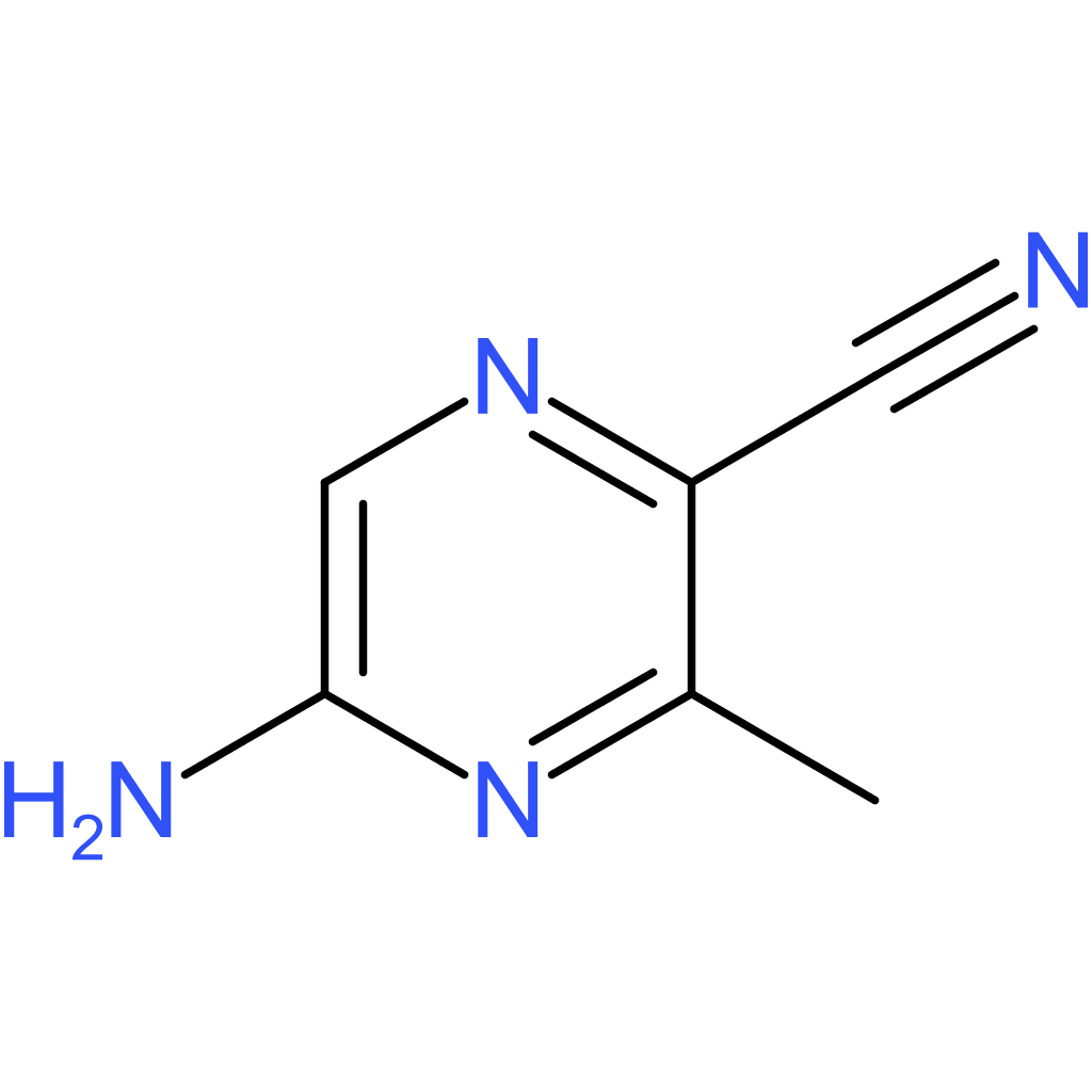 5-amino-3-methylpyrazine-2-carbonitrile