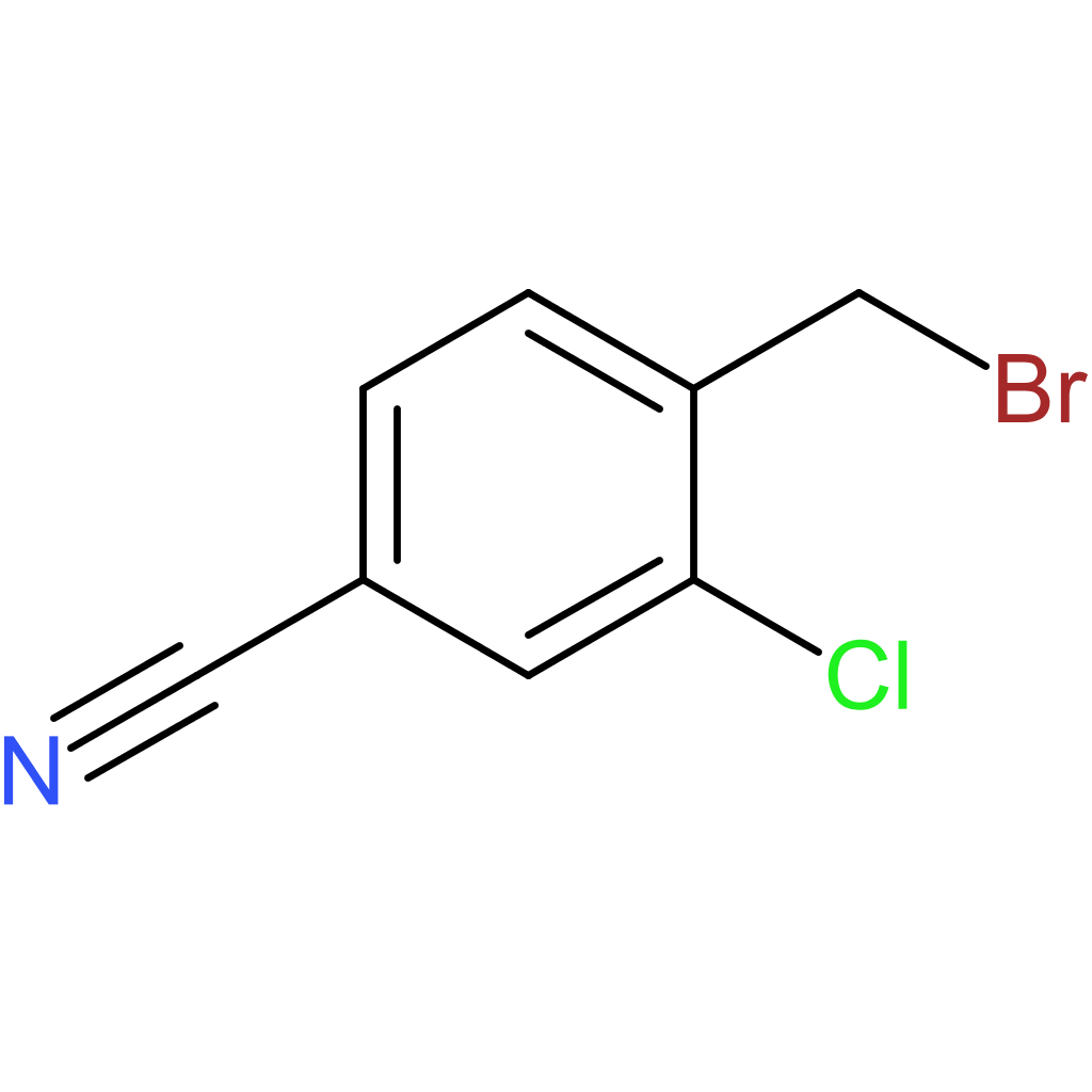 4-(Bromomethyl)-3-chlorobenzonitrile
