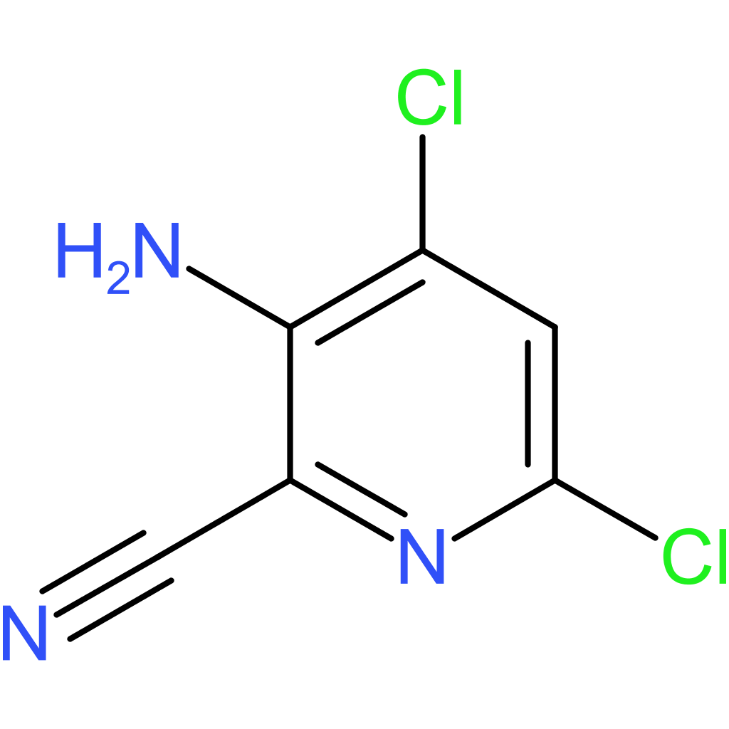 3-Amino-4,6-dichloropicolinonitrile