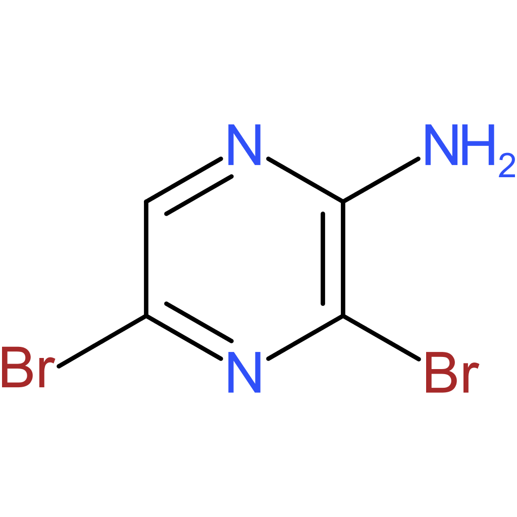 2-Amino-3,5-dibromopyrazine