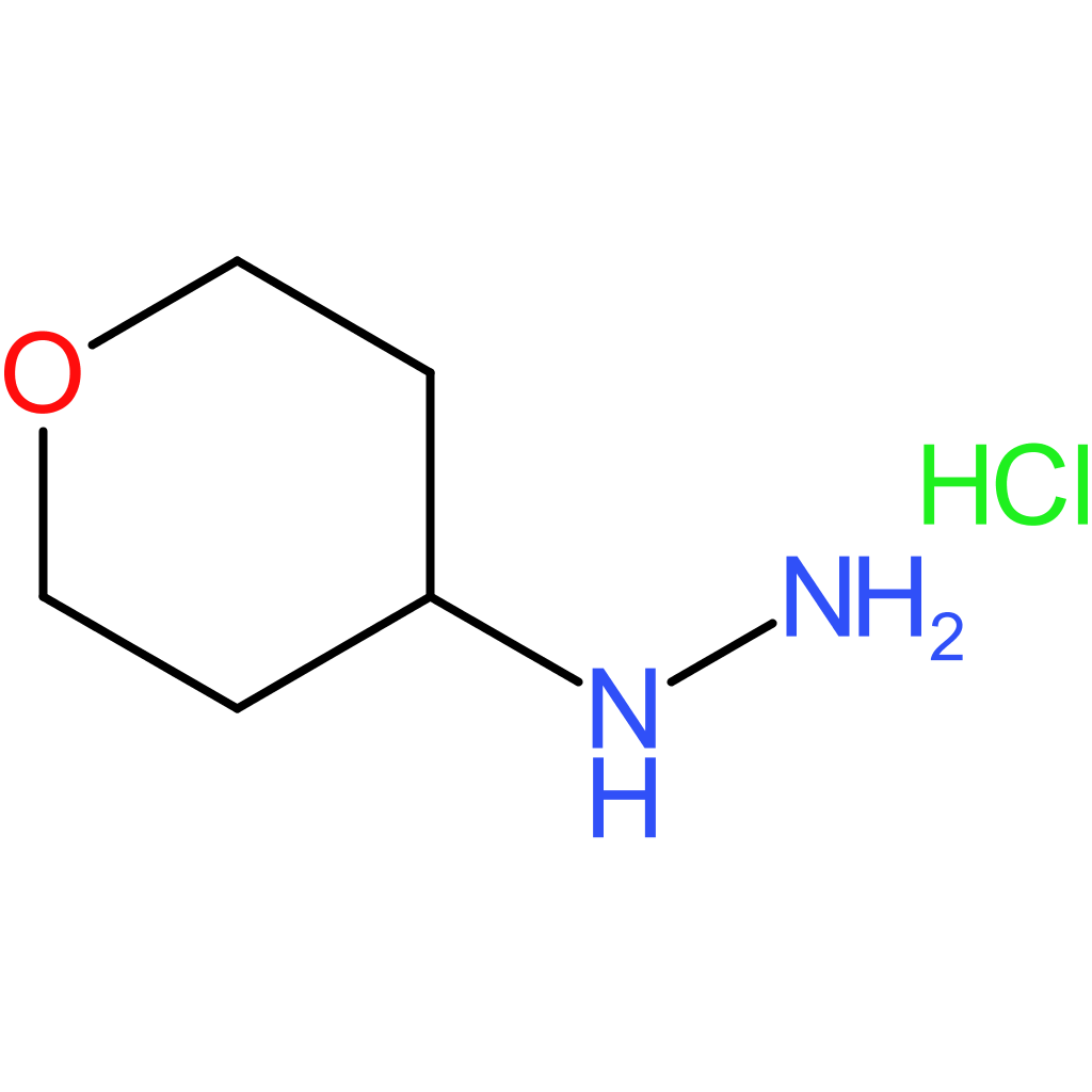 (Tetrahydro-2H-pyran-4-yl)hydrazine hydrochloride