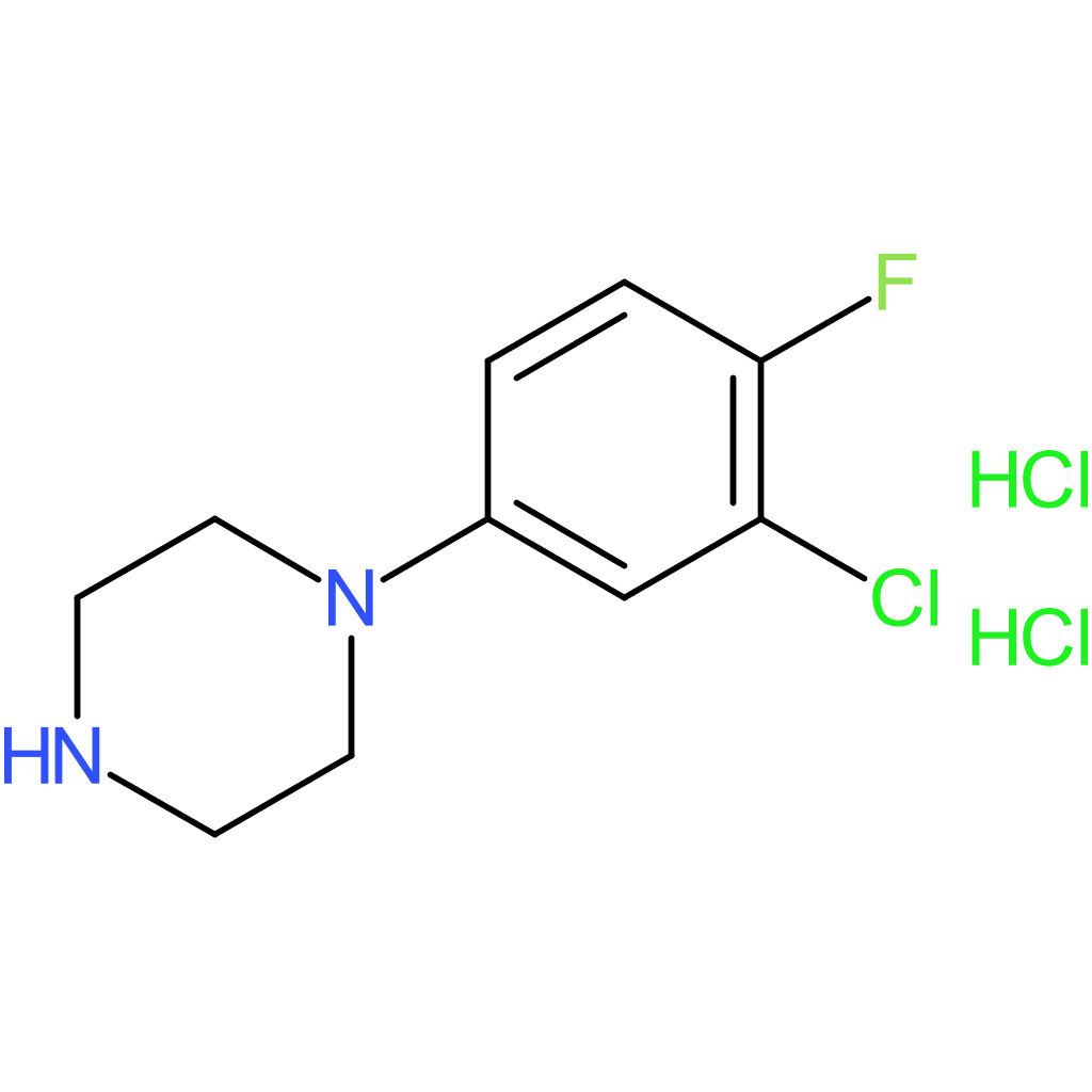 1-(3-chloro-4-fluorophenyl)piperazine dihydrochloride