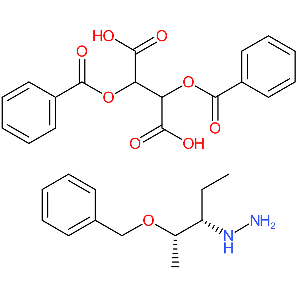 ((2S,3S)-2-(benzyloxy)pentan-3-yl)hydrazine(2S,3S)-2,3-bis(benzoyloxy)succinate