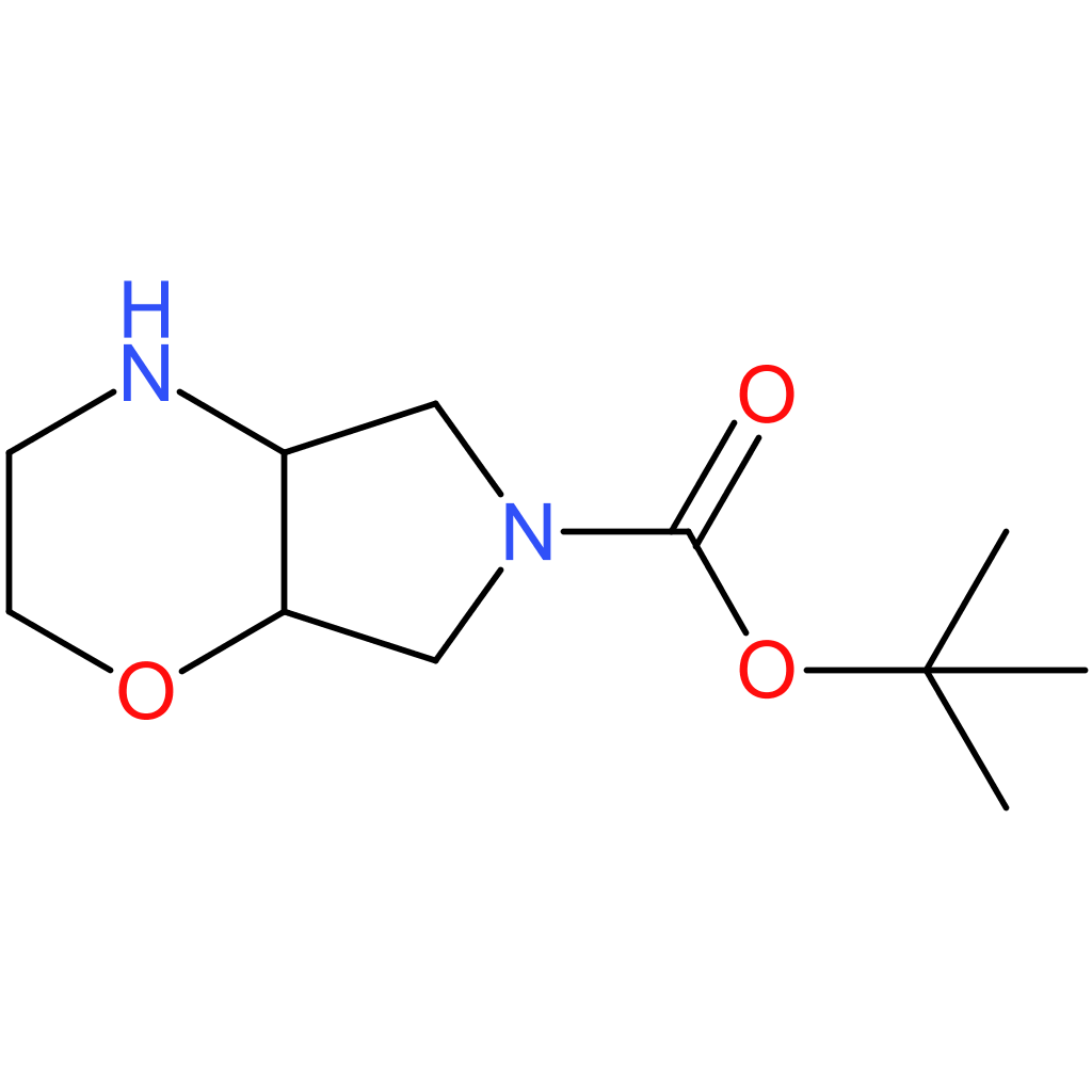 Pyrrolo[3,4-b]-1,4-oxazine-6(2H)-carboxylic acid, hexahydro-, 1,1-dimethylethyl ester