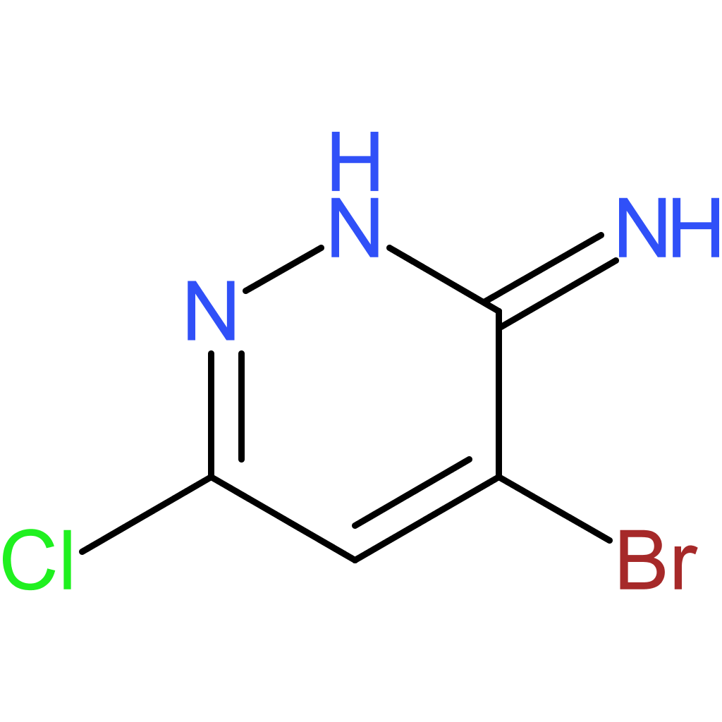 3-Amino-4-bromo-6-chloropyridazine