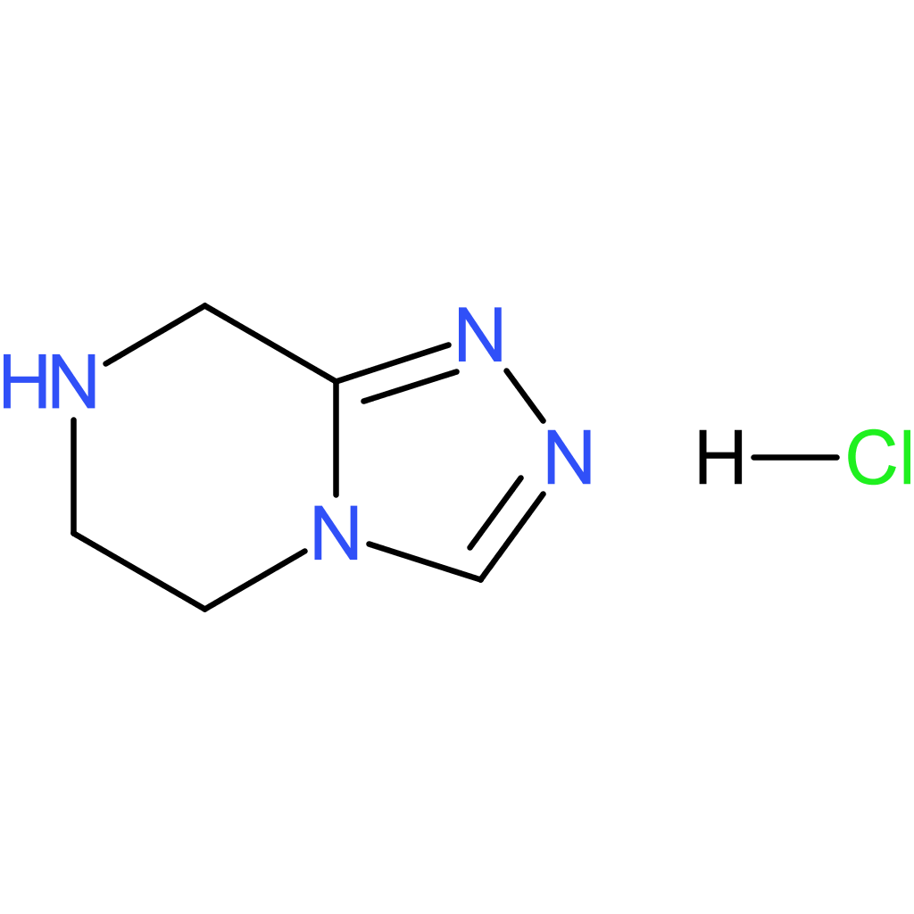 5,6,7,8-Tetrahydro-[1,2,4]triazolo[4,3-a]pyrazine hydrochloride