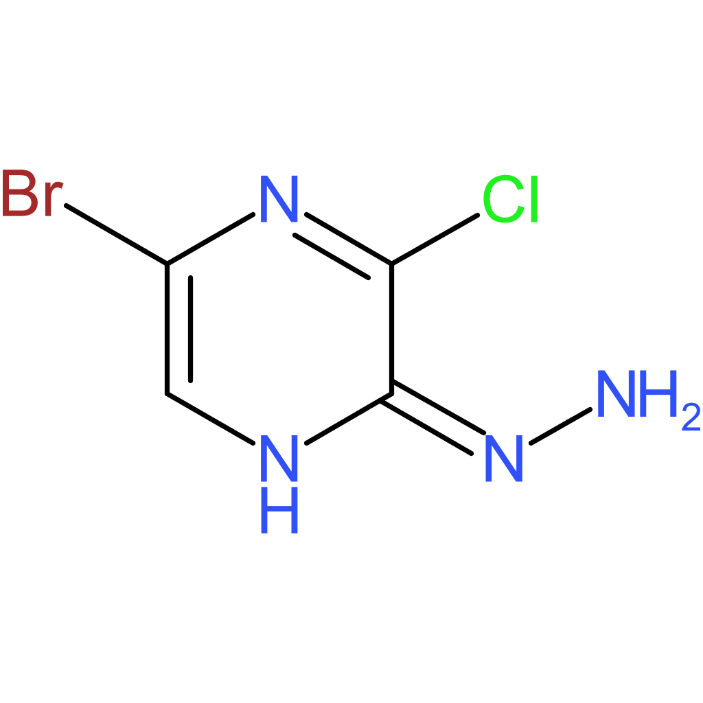 5-Bromo-3-chloro-2-hydrazinylpyrazine
