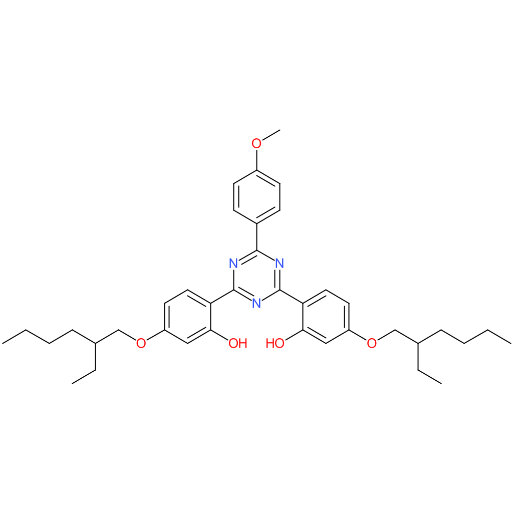 Phenol,2,2′-[6-(4-methoxyphenyl)-1,3,5-triazine-2,4-diyl]bis[5-[(2-ethylhexyl)oxy]-