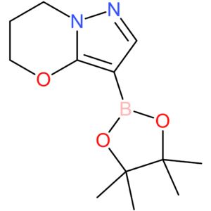 3-(4,4,5,5-Tetramethyl-1,3,2-dioxaborolan-2-yl)-6,7-dihydro-5h-pyrazolo[5,1-b][1,3]oxazine