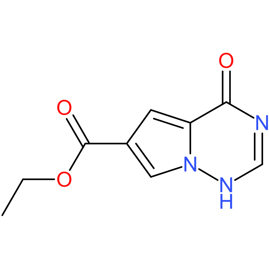 Ethyl 4-hydroxypyrrolo[1,2-f][1,2,4] triazine-6-carboxylate