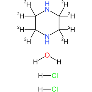 Piperazine-2,2,3,3,5,5,6,6-d8,dihydrochloride, monohydrate (9CI)