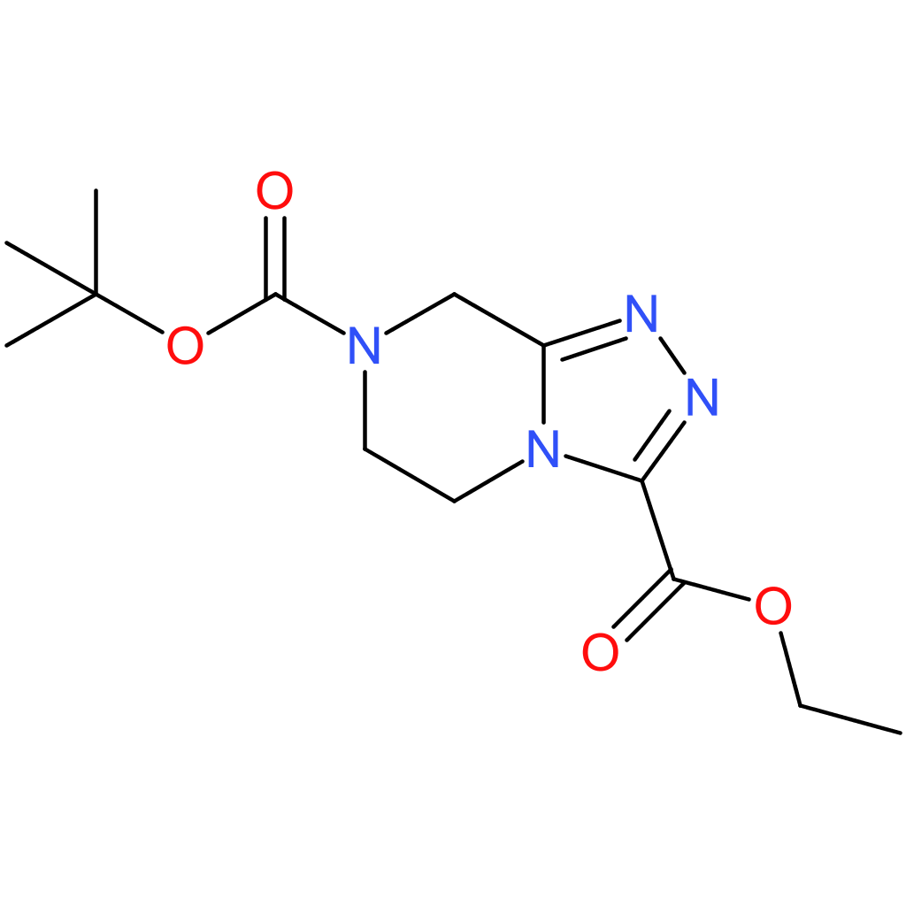 Ethyl 7-Boc-5,6,7,8-tetrahydro-1,2,4-triazolo[4,5-a]pyrazine-3-carboxylate