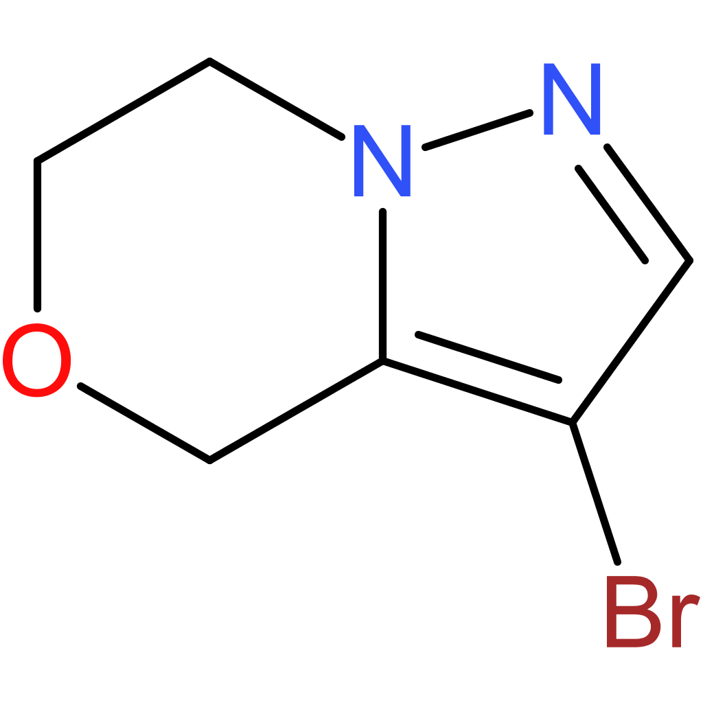 3-Bromo-6,7-dihydro-4H-pyrazolo[5,1-C][1,4]oxazine