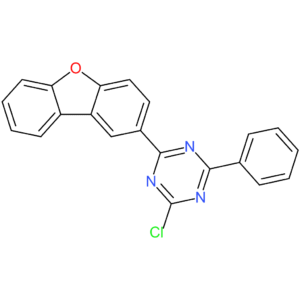 2-chloro-4-(dibenzo[b,d]furan-2-yl)-6-phenyl-1,3,5-triazine