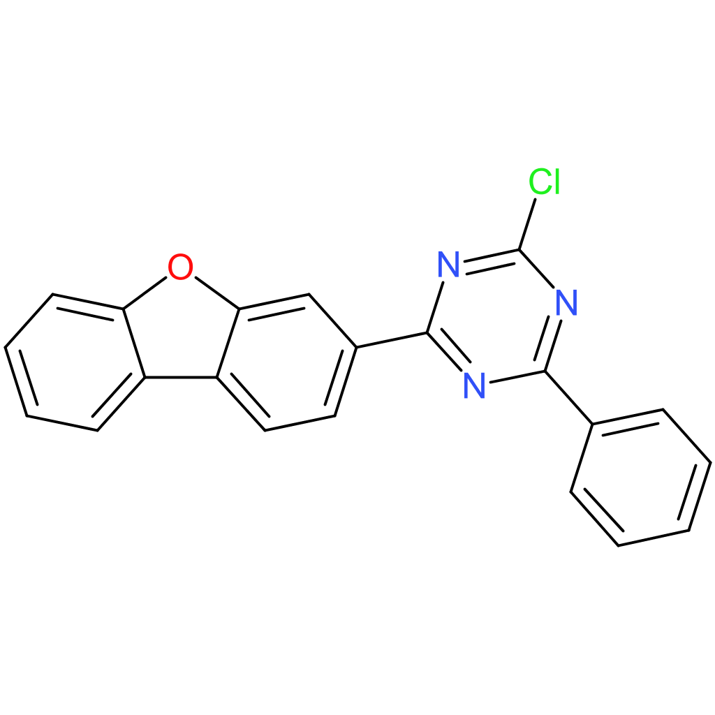 2-Chloro-4-(dibenzo[b,d]furan-3-yl)-6-phenyl-1,3,5-triazine