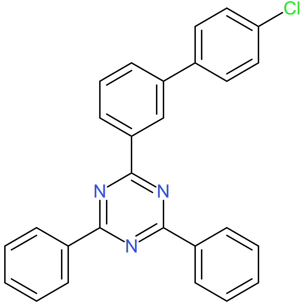 2-(4′-Chlorobiphenyl-3-yl)-4,6-diphenyl-1,3,5-triazine