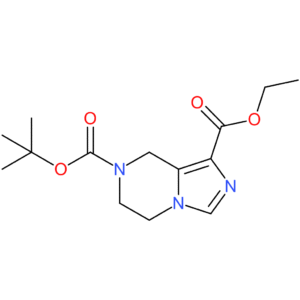 7-Tert-Butyl 1-ethyl 5,6-dihydroimidazo[1,5-a]pyrazine-1,7(8H)-dicarboxylate