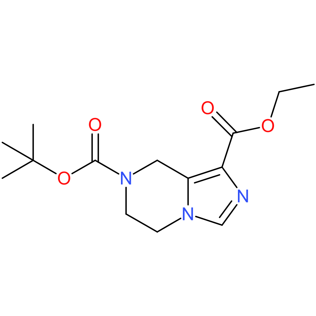 7-Tert-Butyl 1-ethyl 5,6-dihydroimidazo[1,5-a]pyrazine-1,7(8H)-dicarboxylate