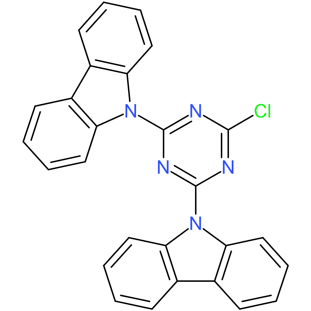 2-Chloro-4,6-bis(9H-carbazole-9-yl)-1,3,5-triazine