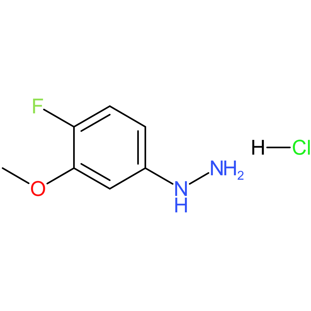 (4-Fluoro-3-methoxyphenyl)hydrazine hydrochloride
