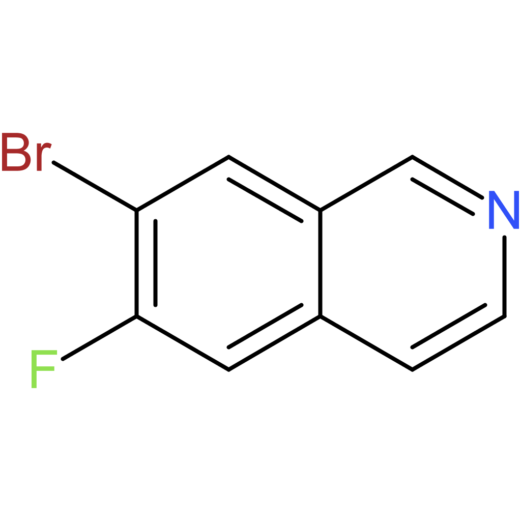 7-Bromo-6-fluoroisoquinoline