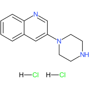 3-(piperazin-1-yl)quinoline dihydrochloride